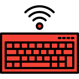 teclado inalambrico icono