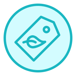 Eco tag icon