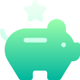 Piggy bank icon