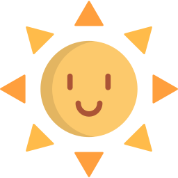 zonneschijn icoon