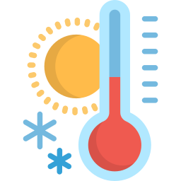 temperatuur icoon