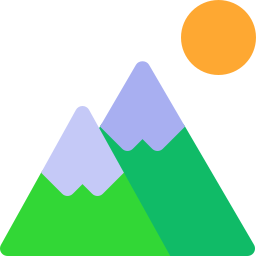 montaña icono