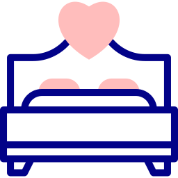 Double bed icon