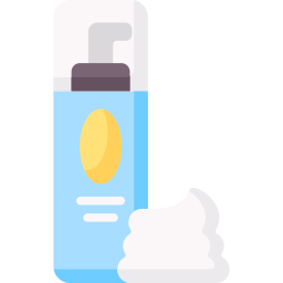 Shaving foam icon