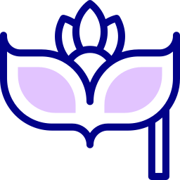 maska imprezowa ikona