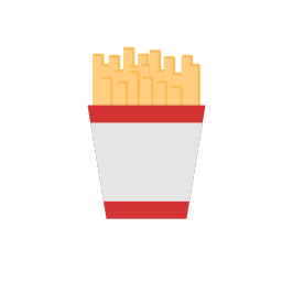 patatas fritas icono