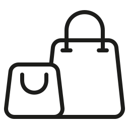 Shopping bag icon