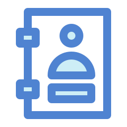 Contact book icon