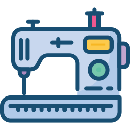 Overlock sewing machine icon