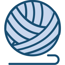 Шерстяной мяч иконка