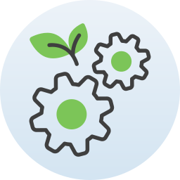 Green technology icon