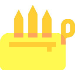 Pencil case icon