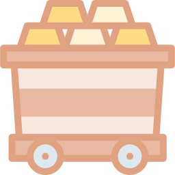 carro de mina icono