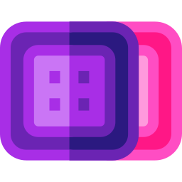 quadratische schaltfläche icon