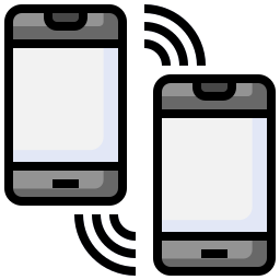 transferencia de datos icono