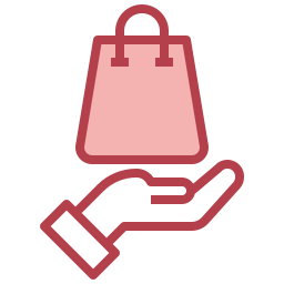 Shopping bag icon