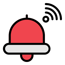 Alarm bell icon