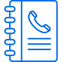 Contact book icon