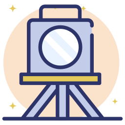 macchina fotografica polaroid icona