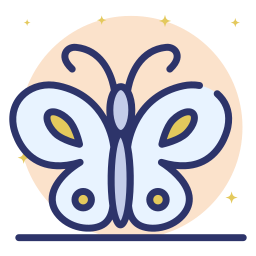 vlinder icoon