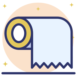 Toilet paper icon