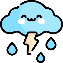 lloviendo icono