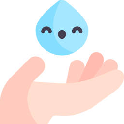 Clean water icon