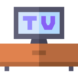 table de télévision Icône