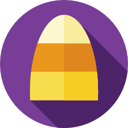 Candy corn icon