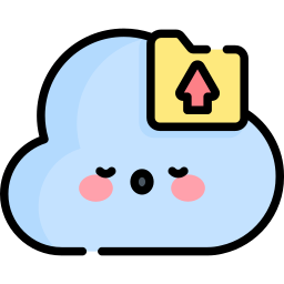 Cloud upload icon