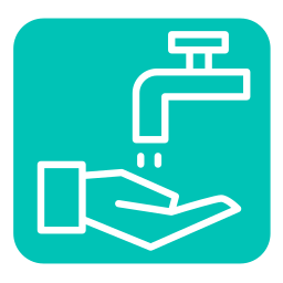 Washing hand icon