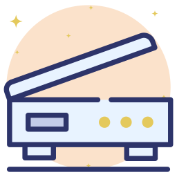 Office scanner icon