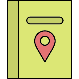 Travel guide icon