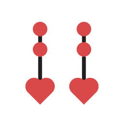 boucle d'oreille Icône