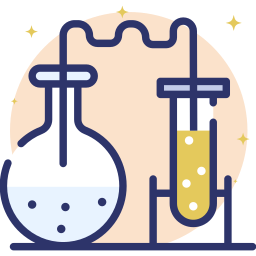 Laboratory equipment icon