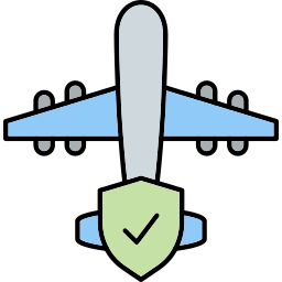 vuelo seguro icono