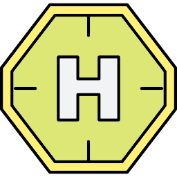hubschrauberlandeplatz icon