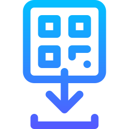 código qr icono