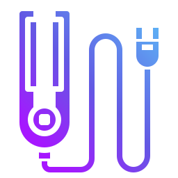 Выпрямитель для волос иконка