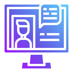 Video conference icon