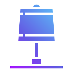 lamp bureaus icoon
