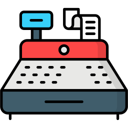 Cash register icon