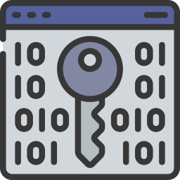 digitale sleutel icoon