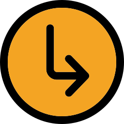 Turn right icon