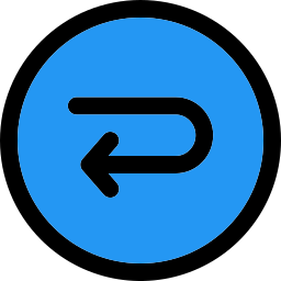 Turn back icon