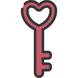 Love key icon