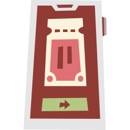 Digital ticket icon