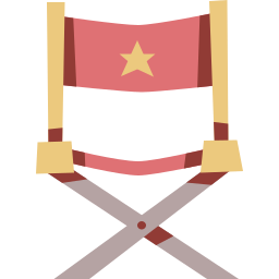 krzesło reżysera ikona