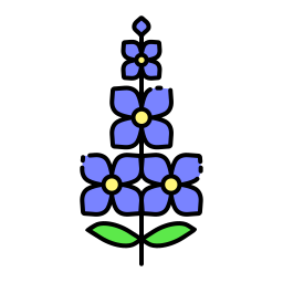 Delphinium icon