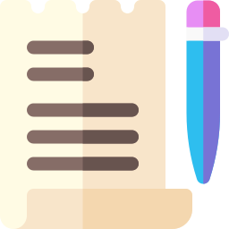 Scratch paper icon